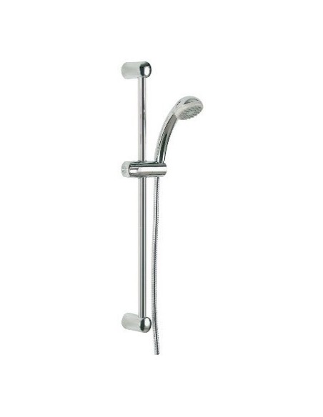Ensemble de douche PRIMEO 1 JET barre de douche à fixer au mur  un crochet pour y accrocher la pomme de douche Ensemble de douche PRIMEO 1 JET barre de douche à fixer au mur  un crochet pour y accrocher la pomme de douche