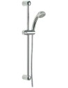 Ensemble de douche PRIMEO 1 JET barre de douche à fixer au mur  un crochet pour y accrocher la pomme de douche