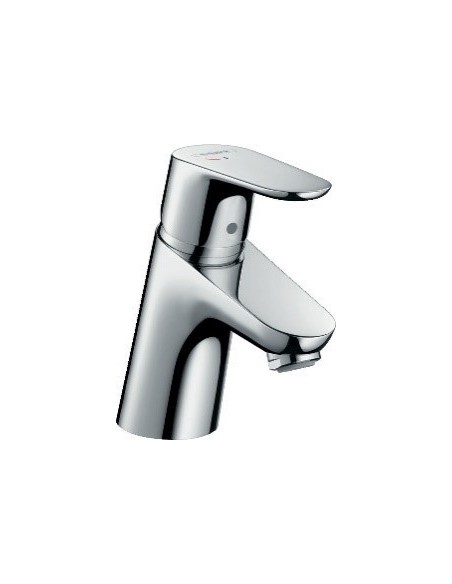 Mitigeur de lavabo Focus 70 coolstart  démarrage en eau froide poignée centrée pour des économies d'energie