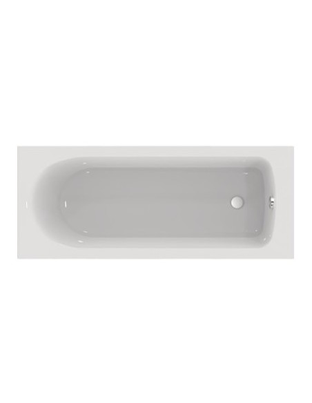 Baignoire rectangulaire VERSEAU 170X70 en acrylique blanc  posable ou encastrable