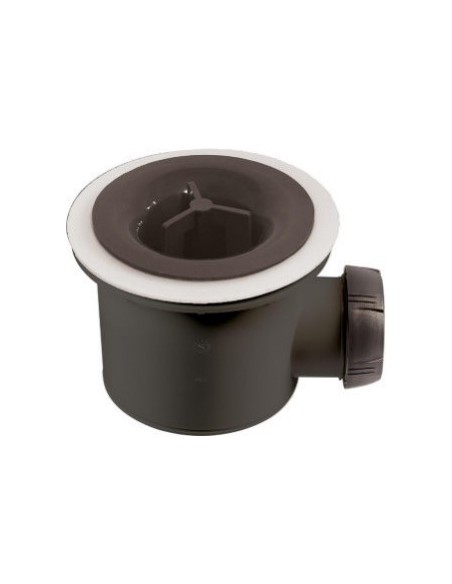 Bonde sortie horizontale diametre 90mm pour raccorder la vidange au receveur pour receveur DAIL'O DAILY'C