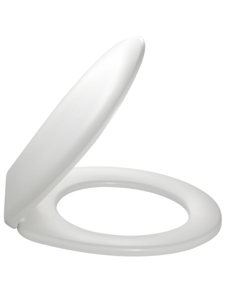 Abattant PATION Thermodur charnières metal pour cuvette suspendue courte blanc