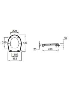 Abattant Patio standard - Jacob Delafon 2