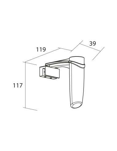 Applique led Elsa SALGAR
