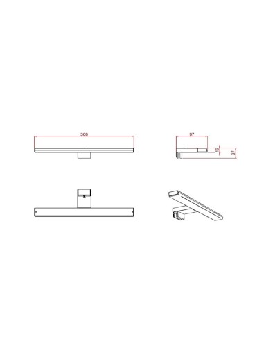 Applique led Pandora SALGAR