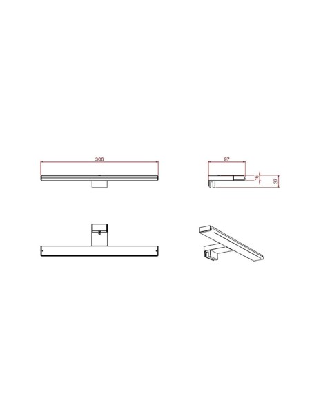 Applique led Pandora SALGAR
