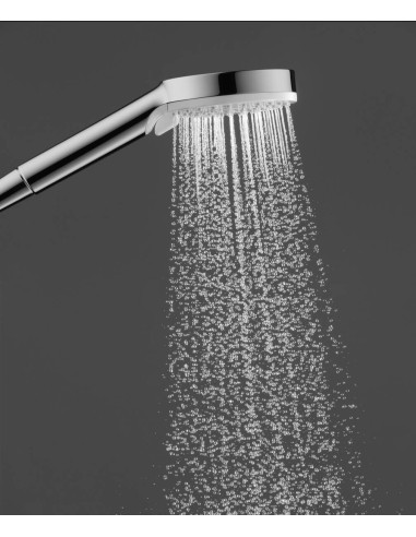 Crometta Set de douche Vario avec barre Unica'Croma 65 cm et porte-savon