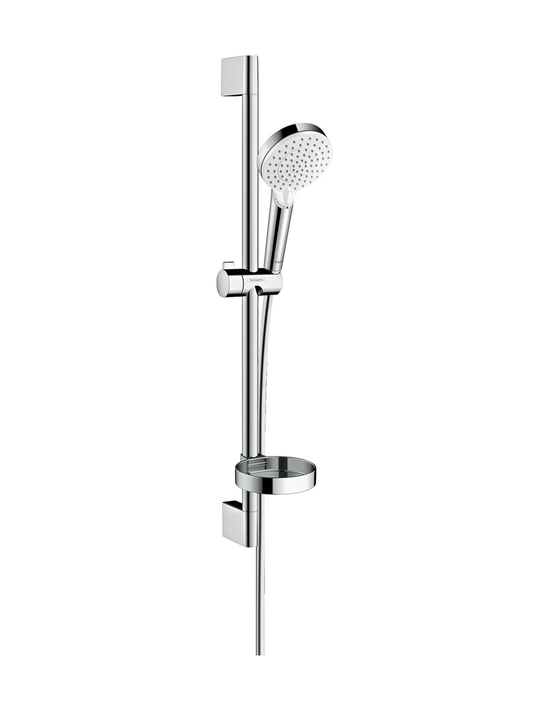 Crometta Set de douche Vario avec barre Unica'Croma et porte-savon