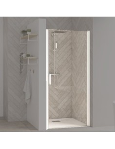 Porte pivotante Smart Design P profilés Blanc 90 ou 120 cm  - KINEDO 2