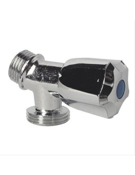 Robinet de machine à laver 15X21 Chromé