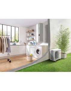 Chauffe eau thermodynamique CALYPSO split vertical mural 200 litres 2