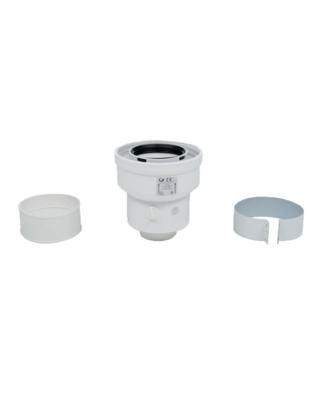 Adaptateur verticale 60/100 à 80/125