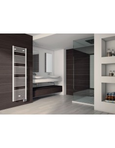 Radiateur sèche serviettes électrique Primeo 2 132,2cm x 50cm blanc 750 Watts 2