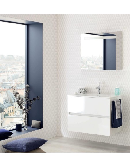 Meuble Nolita 100 cm - 2 tiroirs 7 coloris - Sanijura