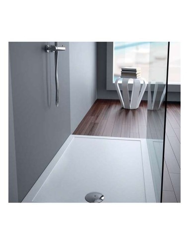 Receveur Extra plat Stepin  lisse Blanc 140 x...