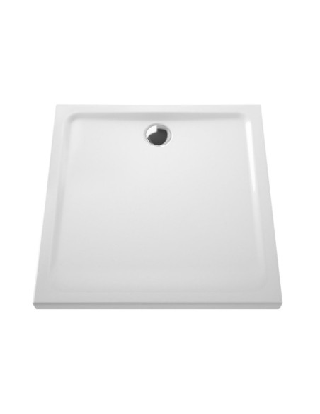 Receveur ARKITEKT carré 90 x 90 x 5,5 cm blanc- Vitra