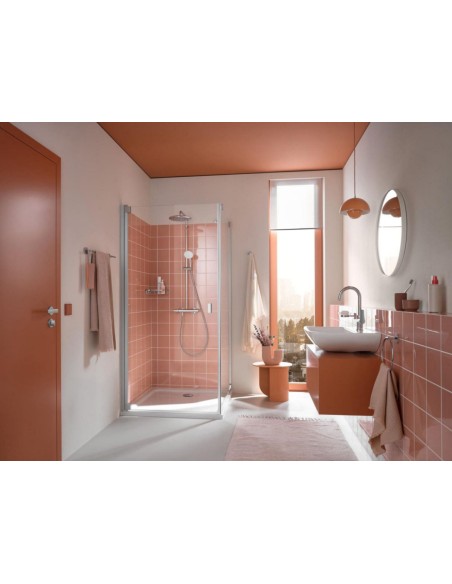 Colonne de douche thermostatique Chromé Tempesta Syst 250  - Grohé