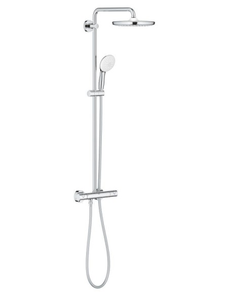 Colonne de douche thermostatique Chromé Tempesta Syst 250  - Grohé