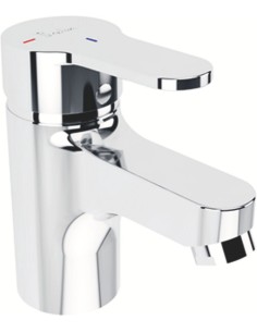 Mitigeur de lavabo Olyos C3 sans tirette ni vidage chromé...