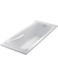 Baignoire CORVETTE 3 170x70cm blanche avec pieds réglables 2