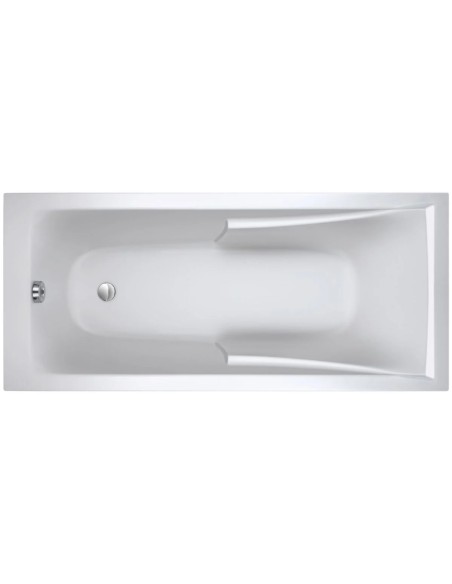 Baignoire CORVETTE 3 170x70cm blanche avec pieds réglables