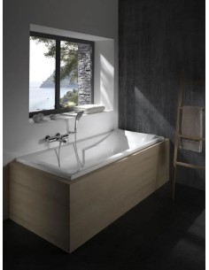 copy of Baignoire CORVETTE 3 160x70cm blanche avec pieds...