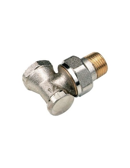 Coude de réglage ALTECH laiton couleur nickelé diamètre 1/2" (15x21)